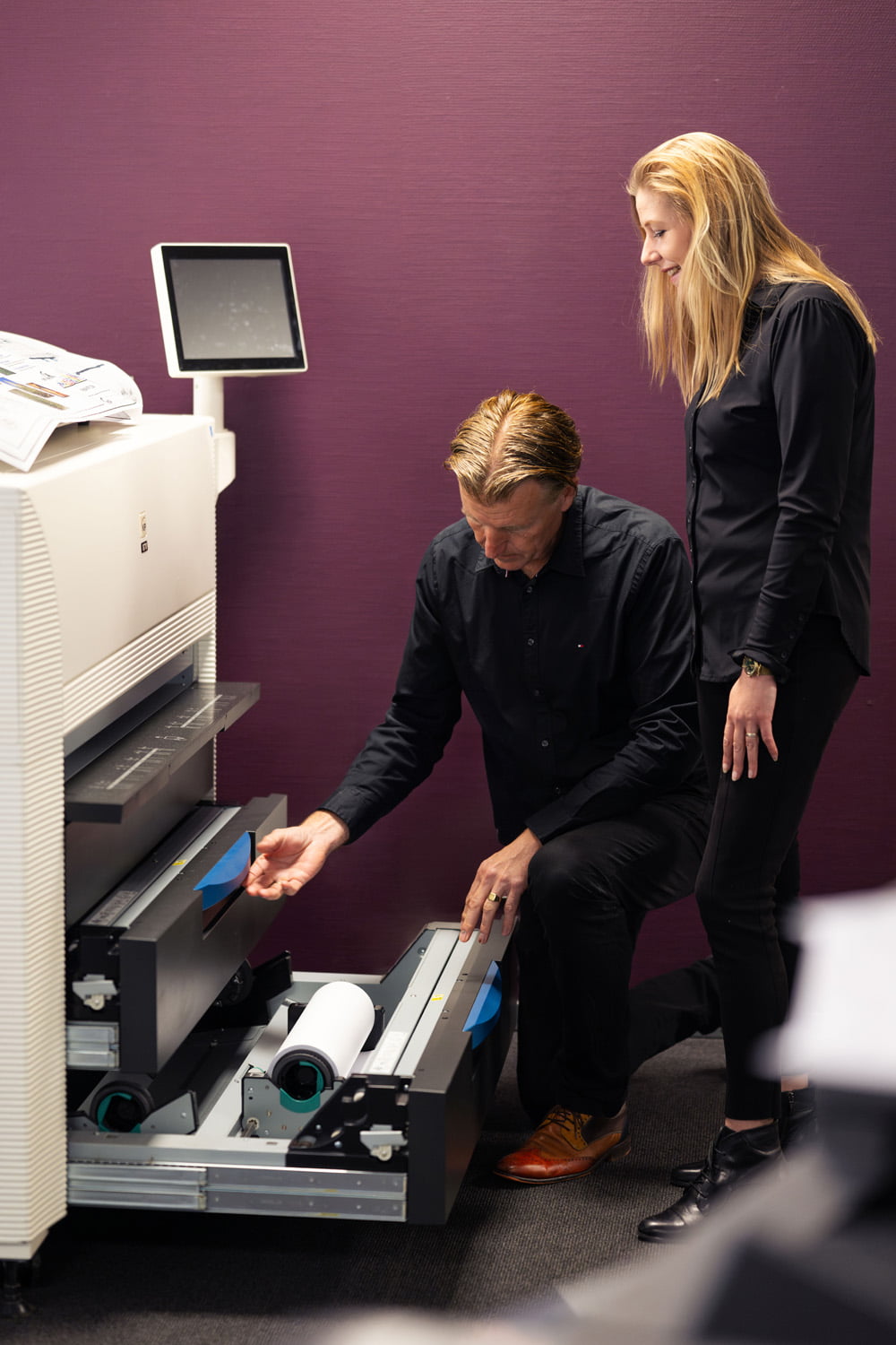 JWS expert installeert printer
