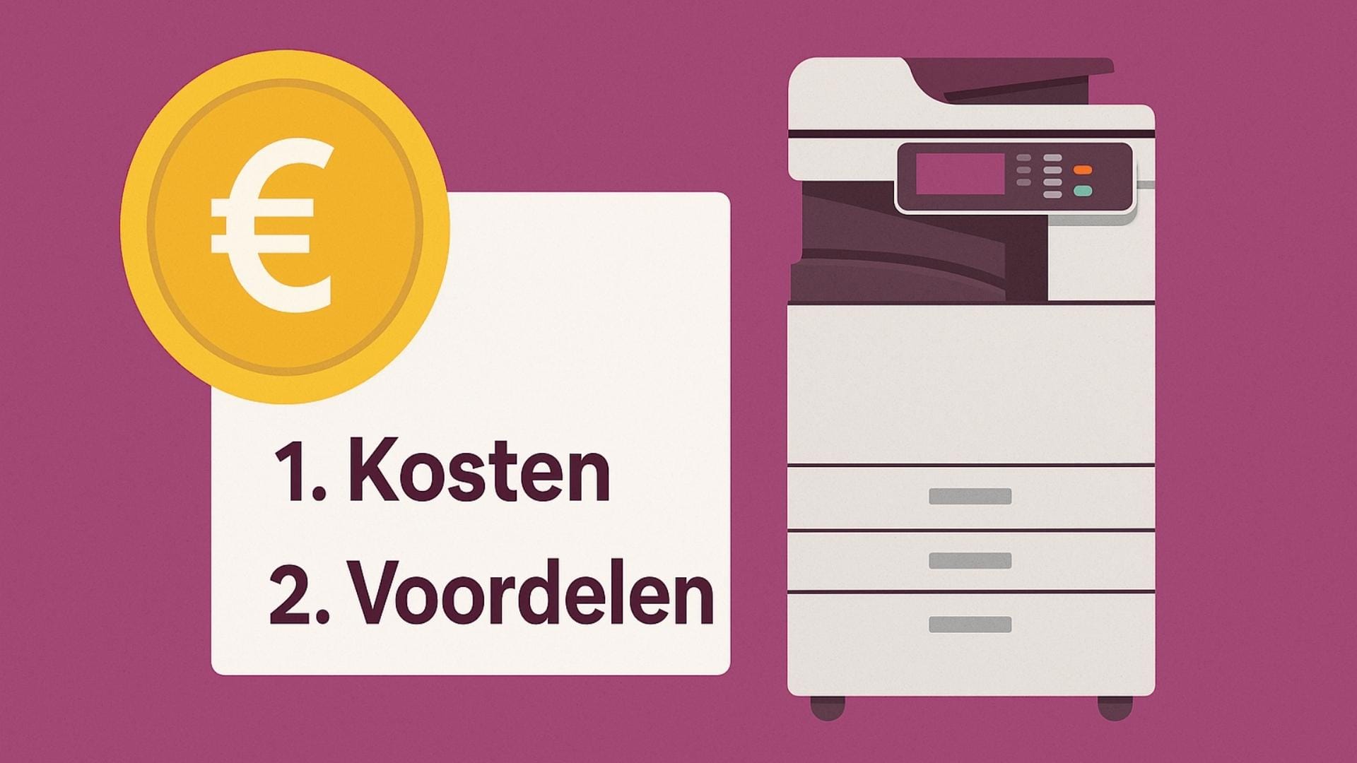 Zakelijke printer huren (1)